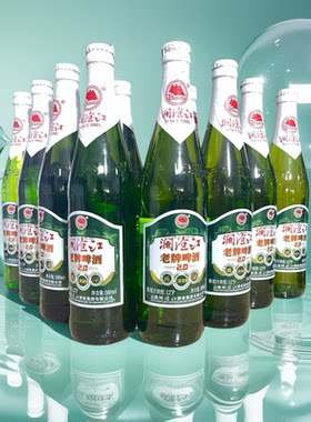 绿标澜沧江老牌4.1度580ml*6瓶