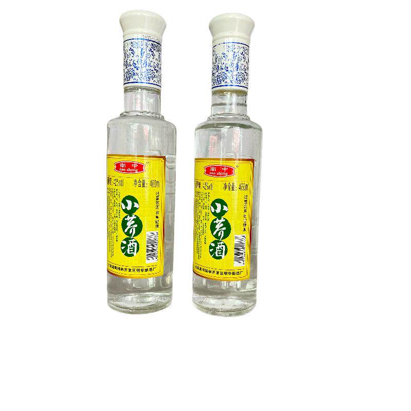 云南南中明华小荞酒调香白酒42度400ml大瓶装
