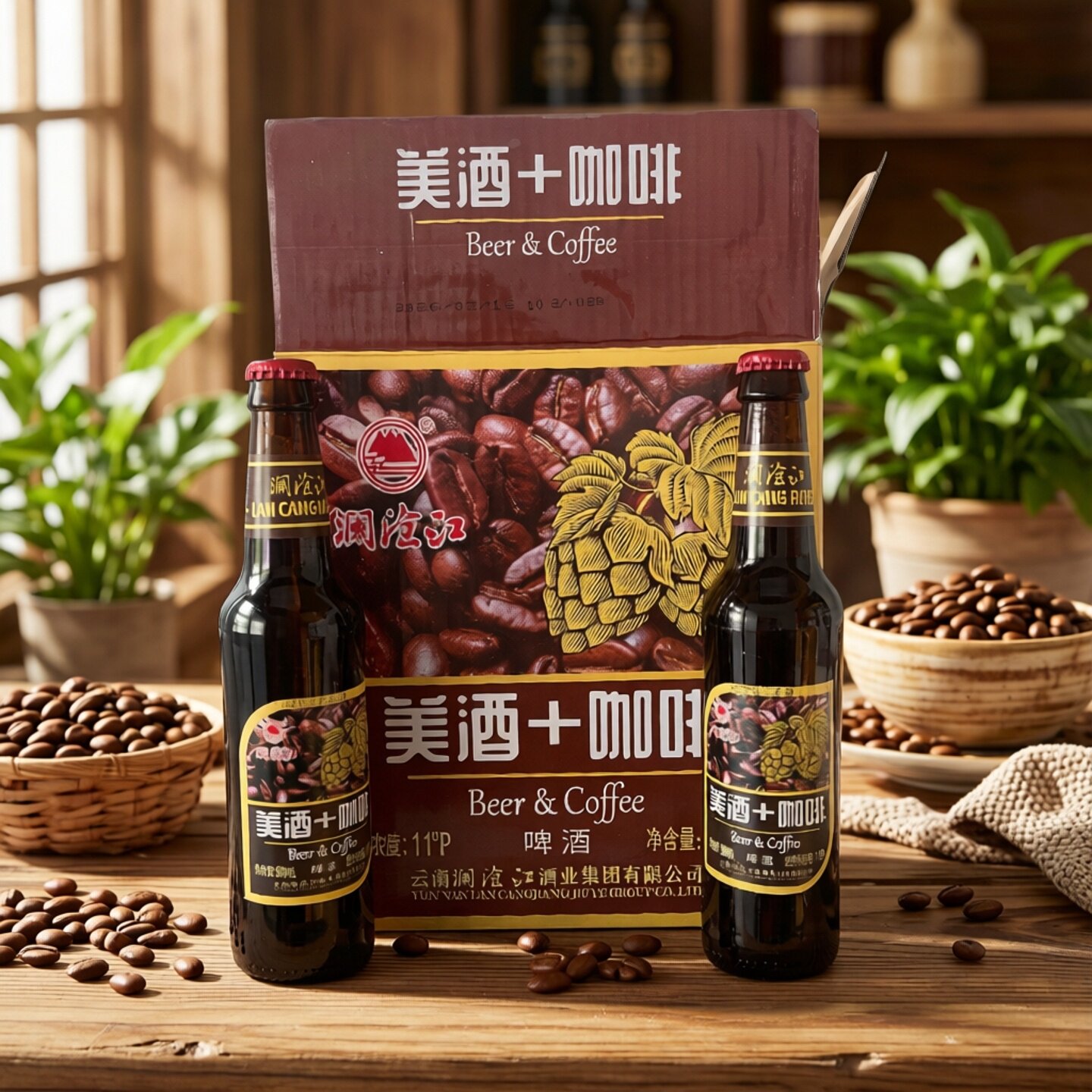 云南临沧云县澜沧江美酒咖啡图片