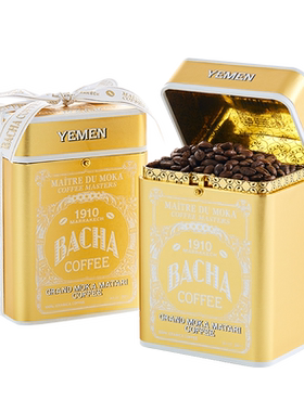 250g也门咖啡豆BACHA阿拉比卡