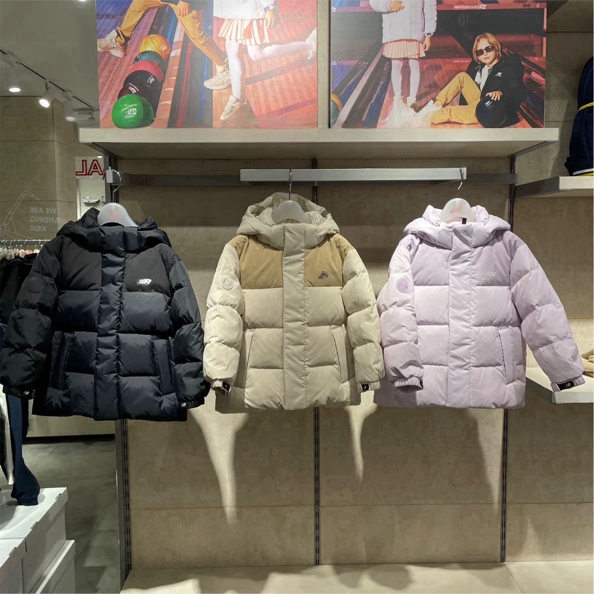 男女童鹅绒加厚羽绒服外套