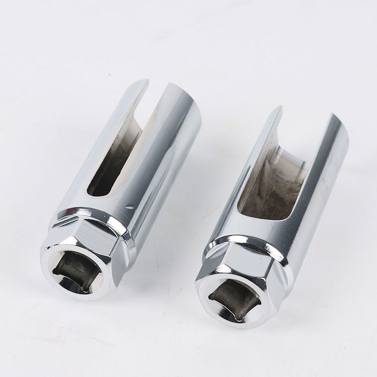 汽车氧传感器套筒拆卸扳手传感器拆装工具传感器套筒22mm汽保工具