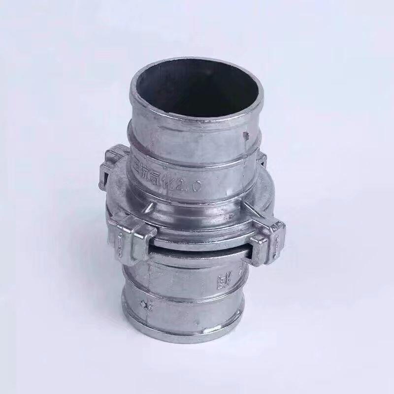 水带消防水管快速活接头铝制二爪三爪加厚 1寸1.2寸1.5寸2寸3寸
