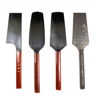 手工锻打砖刀双面砌刀双面圆头瓦刀砌砖刀 单面砖刀瓦工工具泥刀