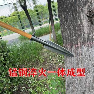 钢马锰钢淬火霸枪户外矛枪长矛扎枪全钢武术矛一体冷钢祖鲁矛头