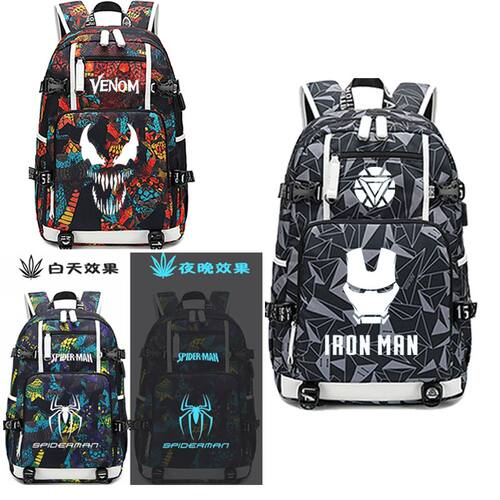 漫威周边双肩包复仇者联