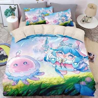 蛋仔派对被套四件套防静