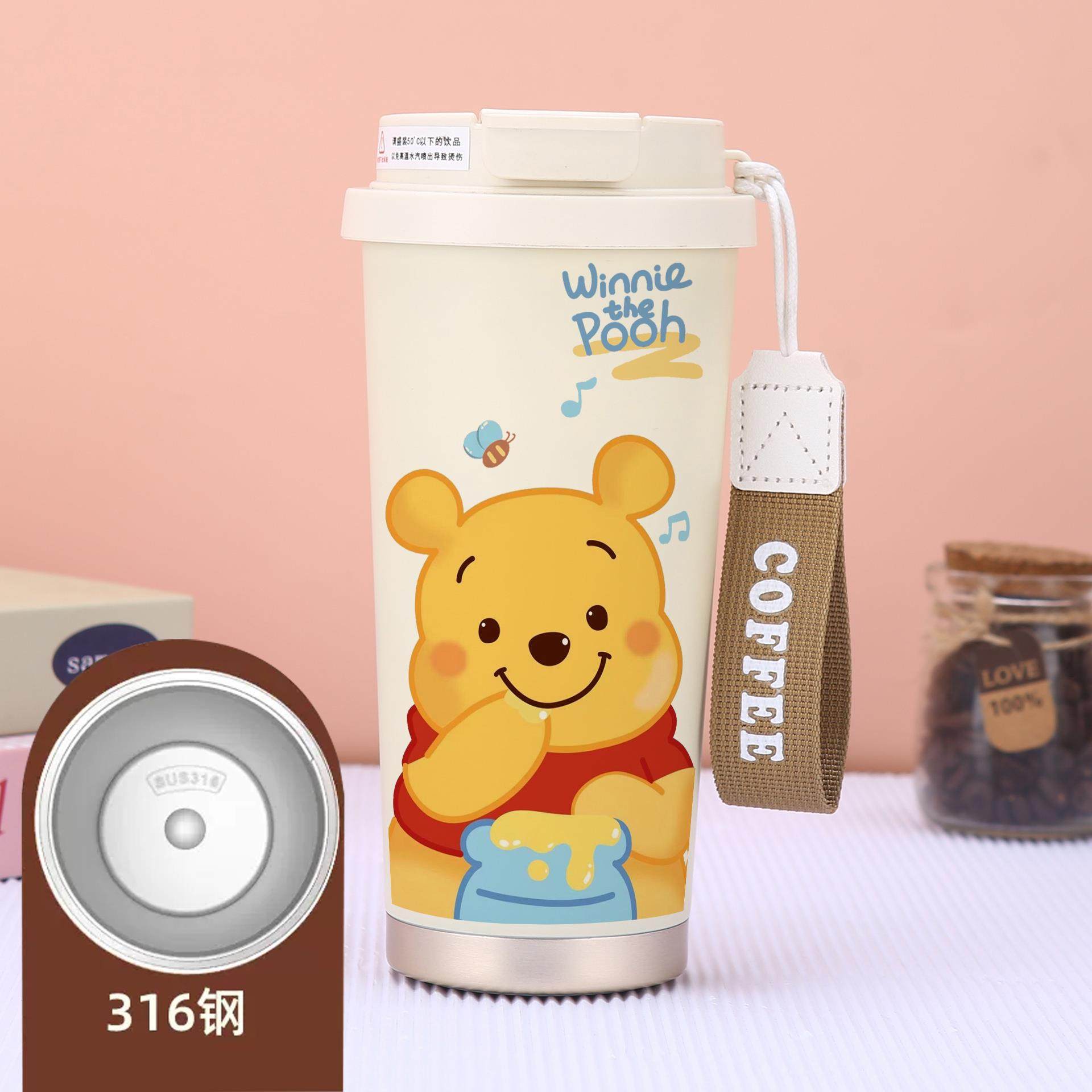 25维尼熊保温杯女生高颜