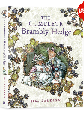现货英文原版绘本野蔷薇村的故事全集The Complete Brambly Hedge1-8册故事精装合集儿童英国田园画风童话故事 亲子睡前图画故事书