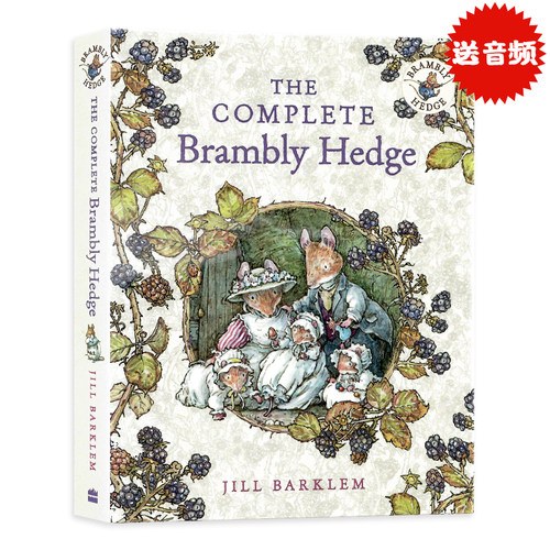 现货英文原版绘本野蔷薇村的故事全集The Complete Brambly Hedge1-8册故事精装合集儿童英国田园画风童话故事 亲子睡前图画故事书