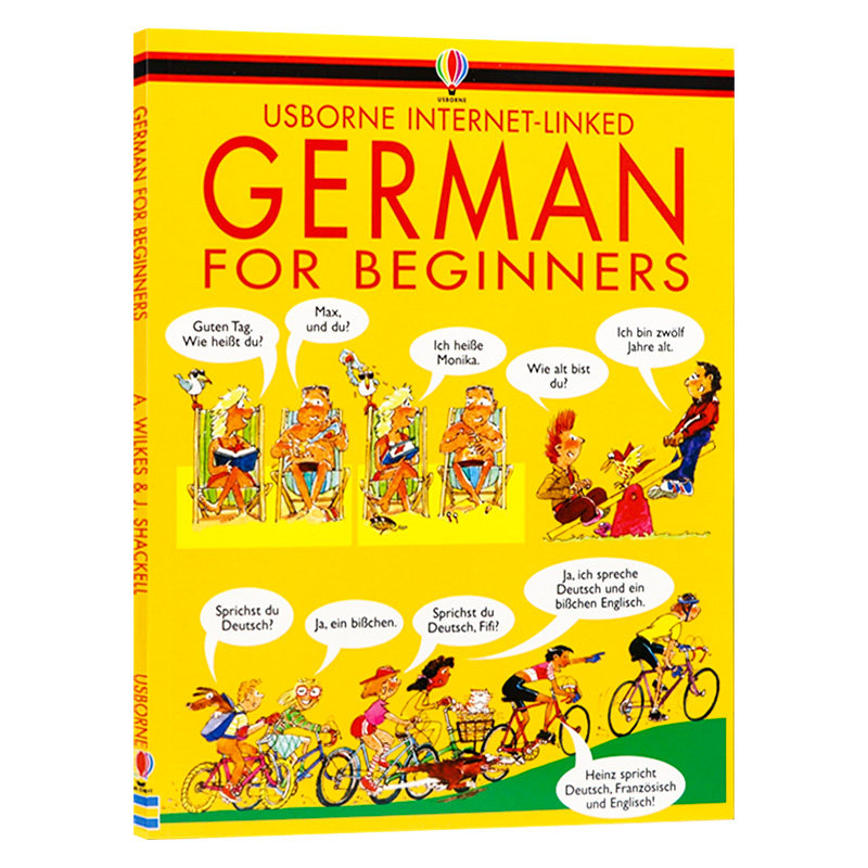 德语初学者 英文原版 German for Beginners 双语原版词典词汇书 小语种学习工具书教材插图 Angela WilkesJohn Shackell 课外学习图片