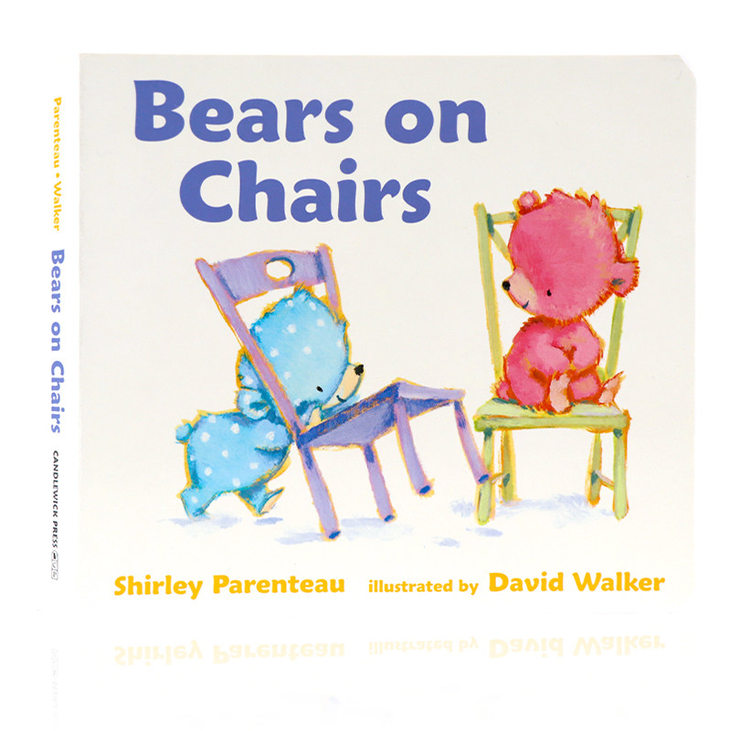 bears on chairs 英文原版绘本 椅子上的熊 纸板书 儿童英语启蒙认知