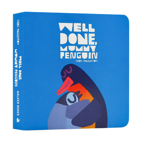 做得好 企鹅妈妈 英文原版绘本 Well Done Mummy Penguin 南极母爱故事 缓解分离焦虑 亲子共读图画纸板书 英语启蒙 趣味插图 平装