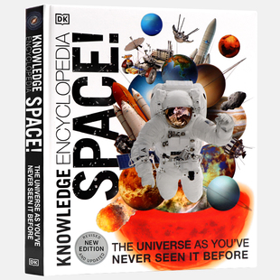 DK太空空间知识百科全书前所未见 新版 绘本 Space太阳系奇观图像全彩图解百科 Knowledge Encyclopedia NASA图像 进口英文原版