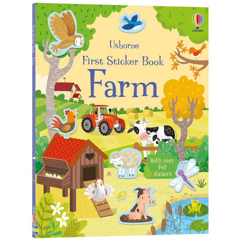 Usborne出品第一个贴纸书农场