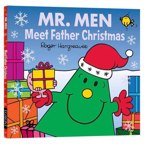 奇先生妙小姐系列 遇见圣诞老人英文原版绘本 Mr. Men Meet Father Christmas 品行习惯情商管理儿童启蒙课外阅读读物英语故事书