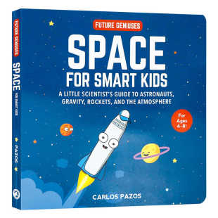 Geniuses Smart 空间学 Future 火箭 小小科学家 聪明孩子 太空主题宇航员重力 Space 英文原版 4到8岁 Kids for 大气层 少儿知识