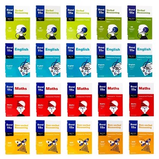Maths English 英文原版 数学英语文字推理逻辑推理小学教辅含答案 牛津邦德评估测试 Practice 牛津英国Bond Assessment