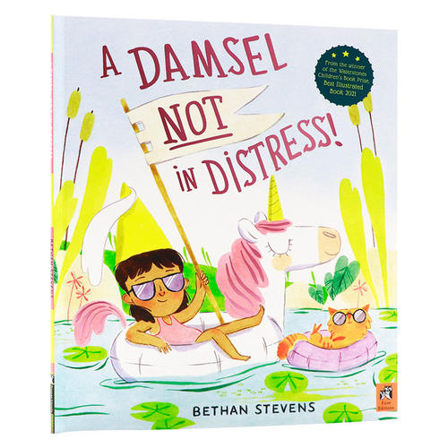 未遇险的少女 英文原版  A Damsel Not in Distress 儿童绘本 故事图画书 3-6 亲子童书 儿童阅读启蒙彩图平装绘本 Bethan Stevens