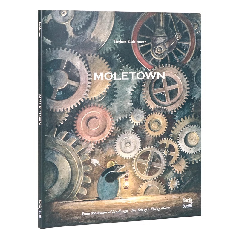 英文原版绘本 鼹鼠小镇 Moletown 4岁到8岁儿童故事精装 Torben Kuhlm 窥视我们脚下想象却又异常熟悉的世界传奇小鼠冒险系列全彩