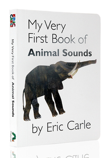 进口英文原版纸板书 My Very First Book of Animal Sounds 我的一本动物叫声书  卡尔爷爷 Eric Carle 绘本