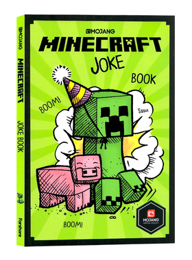 【自营】Minecraft Joke Book 我的世界笑话书 英文原版 短笑话大全 儿童幽默风趣漫画书 令人捧腹的笑话 原版书籍 Mojang Ab 平装