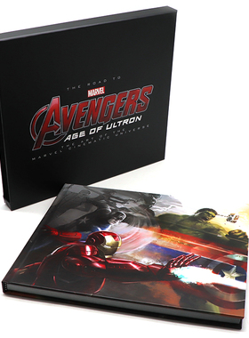 复仇者联盟2 奥创纪元 电影艺术画册设定集 英文原版 The Road to Marvel's Avengers Age of Ultron 漫威精装收藏送礼