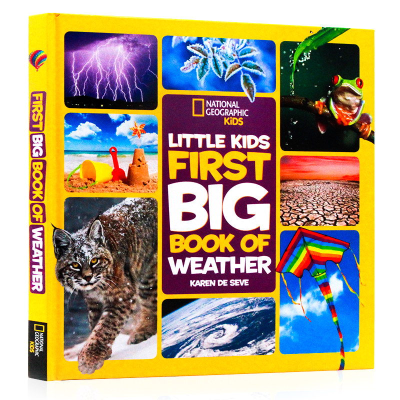 英文原版进口绘本 national geographic 美国国家地理little kids
