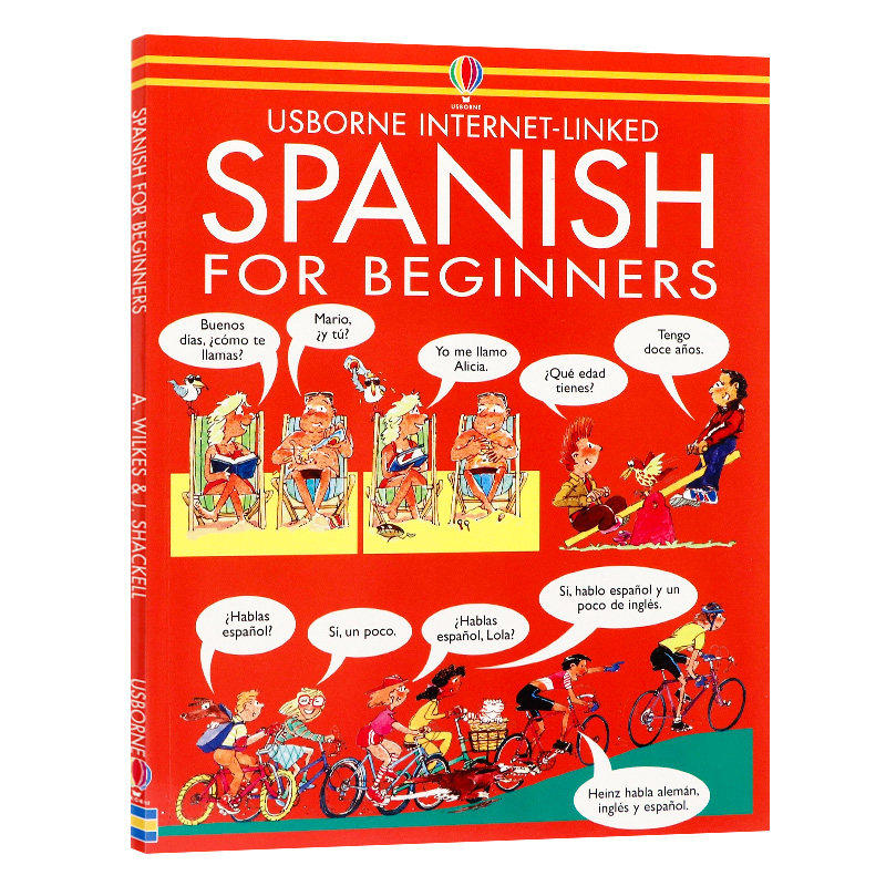 预售 西班牙语初学者 英文原版 Spanish For Beginners 双语原版词汇书 小语种学习工具书教材插图 Angela WilkesJohn Shackell