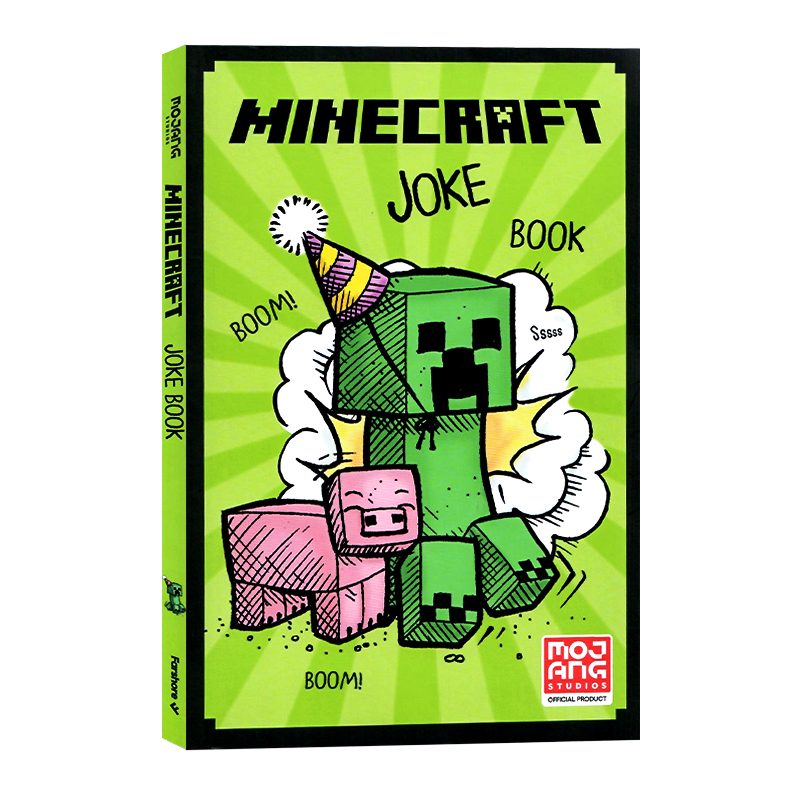 minecraft book 我的世界英文版 Minecraft书英文原版 笑话大全伍德斯沃德历险记6册Woodsword Chronicles英语科幻冒险故事游戏书 书籍/杂志/报纸 儿童读物原版书 原图主图