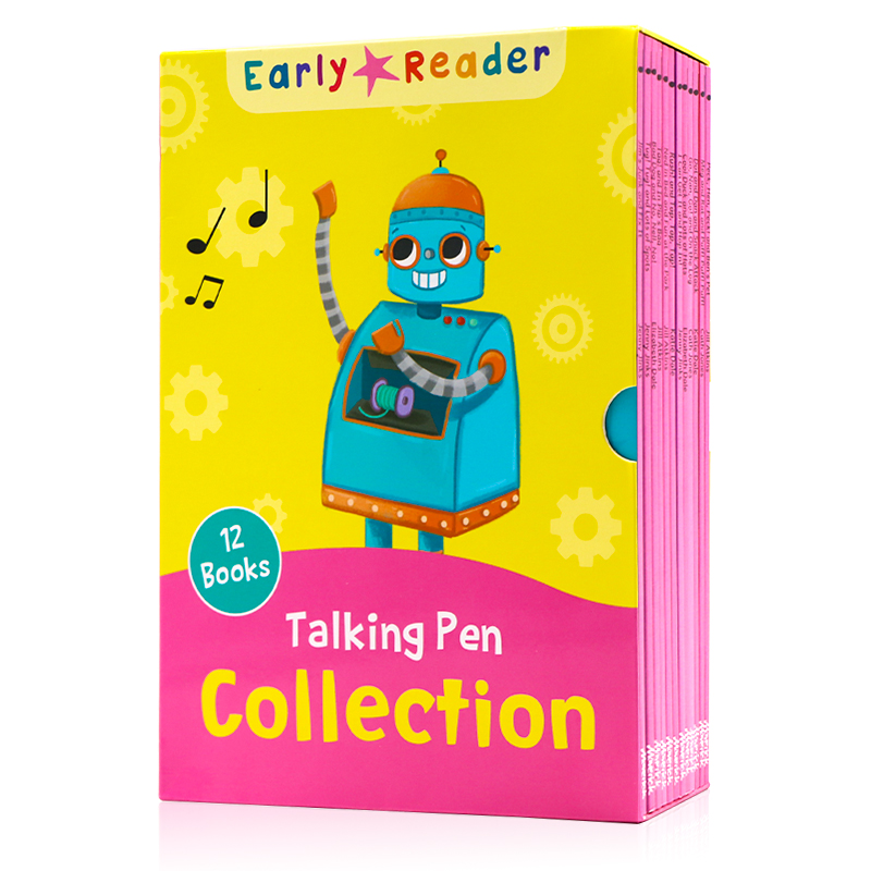 Maverick Early Reader 12册 粉色 level 1 英文原版绘本 Pink Readers box sets 儿童英语分级阅读绘本 幼儿早教启蒙认知亲子共读