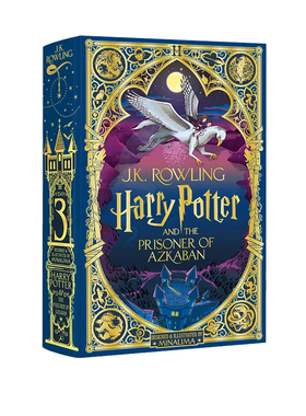现货 英文原版哈利波特与阿兹卡班的囚徒3 精装互动书  Harry Potter and the Prisoner of Azkaban MinaLima版 J.K. 罗琳10月出版
