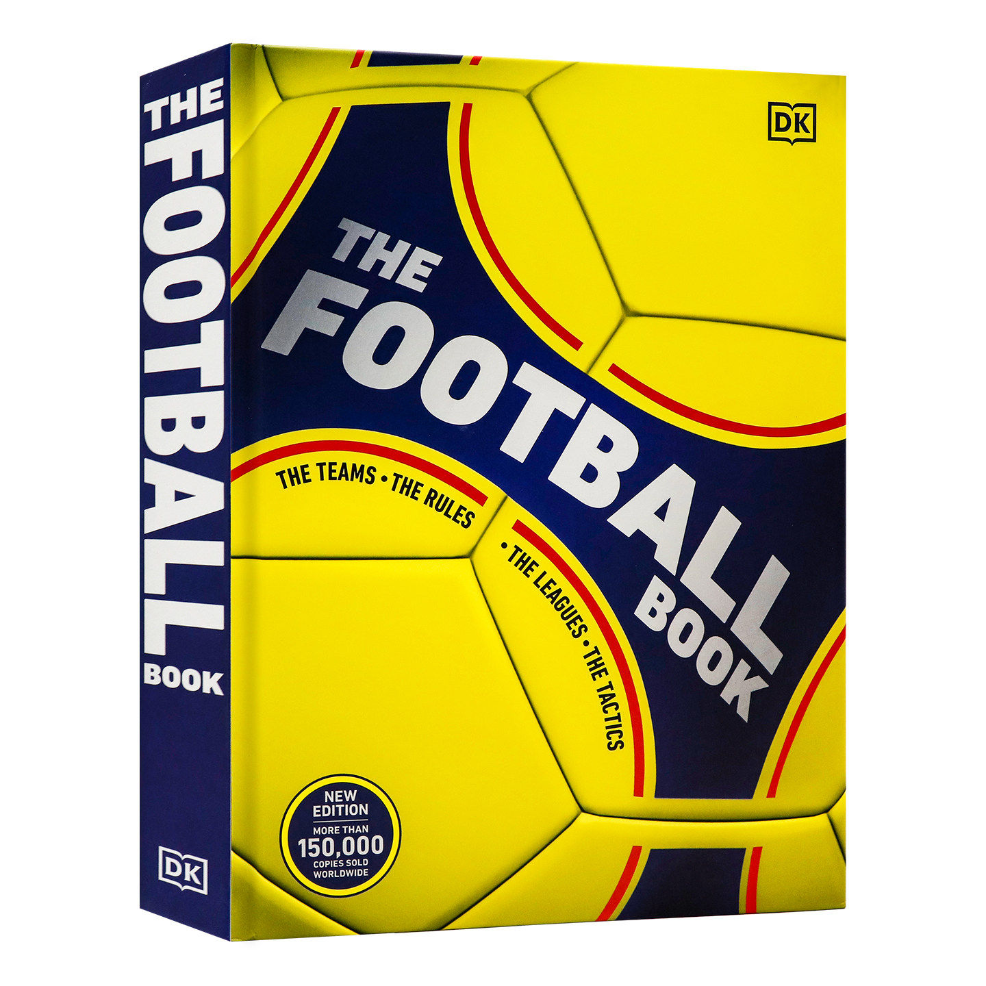 DK 新版足球之书英文原版 The Football Book 收录2026世界杯备战资讯 图解足球规则联赛战术与球星历史 青少年英语课外阅读