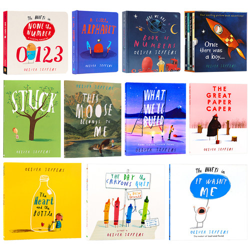 奥利弗杰弗斯英文原版绘本