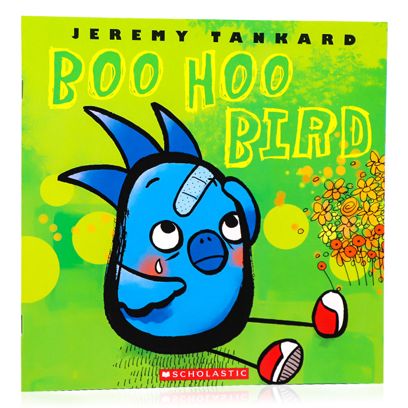 哭泣的小鸟 英文原版绘本 boo hoo bird 情商管理 心理成长 教会孩子