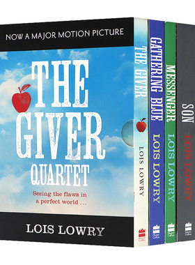 The Giver Quartet 记忆传授人四部曲 英文原版小说 纽伯瑞金奖 英文原版儿童文学小说 Lois Lowry 青少年课外阅读书籍