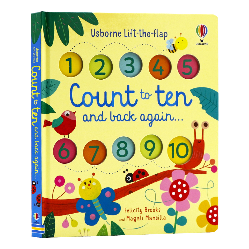 Usborne出品从1数到10英文原版
