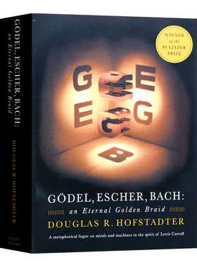 哥德尔 艾舍尔 巴赫 集异璧之大成 英文原版 英文版 Godel  Escher  Bach 社会科学 科学普及名著 Douglas R. Hofstadter 普利策奖