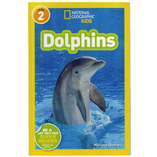 英文原版绘本 National Geographic Kids Level2:Dolphins 国家地理分级阅读初阶 儿童英语启蒙绘本