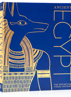DK 古埃及图解百科 英文原版 Ancient Egypt: The Definitive Visual History 古埃及历史文化建筑科普百科全书 精装大开全彩插图