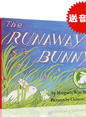 英文原版绘本 The Runaway Bunny 纸板书 逃家小兔 廖彩杏书单 吴敏兰 同场加映 百本好书推荐