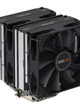 coolleo酷里奥倚天B60T标准版(V2) 双塔双风扇六热管镜面铜底支持