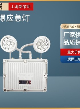 上海新黎明防爆双头应急灯BCJ-2*3WLED 防爆应急灯