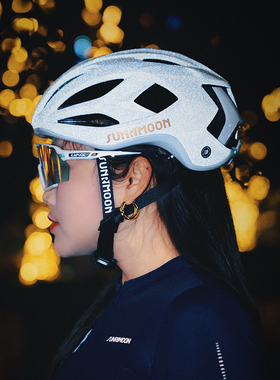森瑞梦CS-07星耀夜光骑行头盔公路车自行车山地车安全帽骑行装备