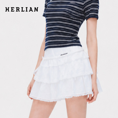 绑带蕾丝花边裙女蝴蝶结短裙新品