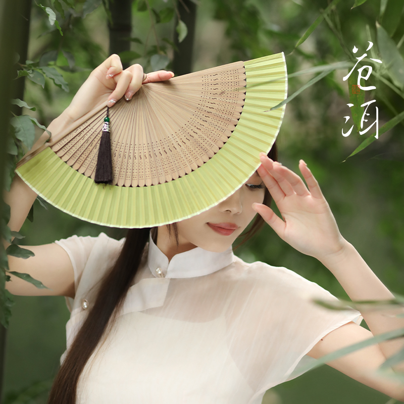 舞蹈专用扇古风扇子折扇