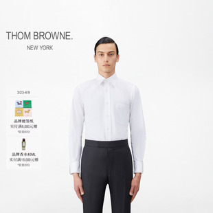 衬衫 THOM 耐久牛津布棉质长袖 经典 BROWNE男士