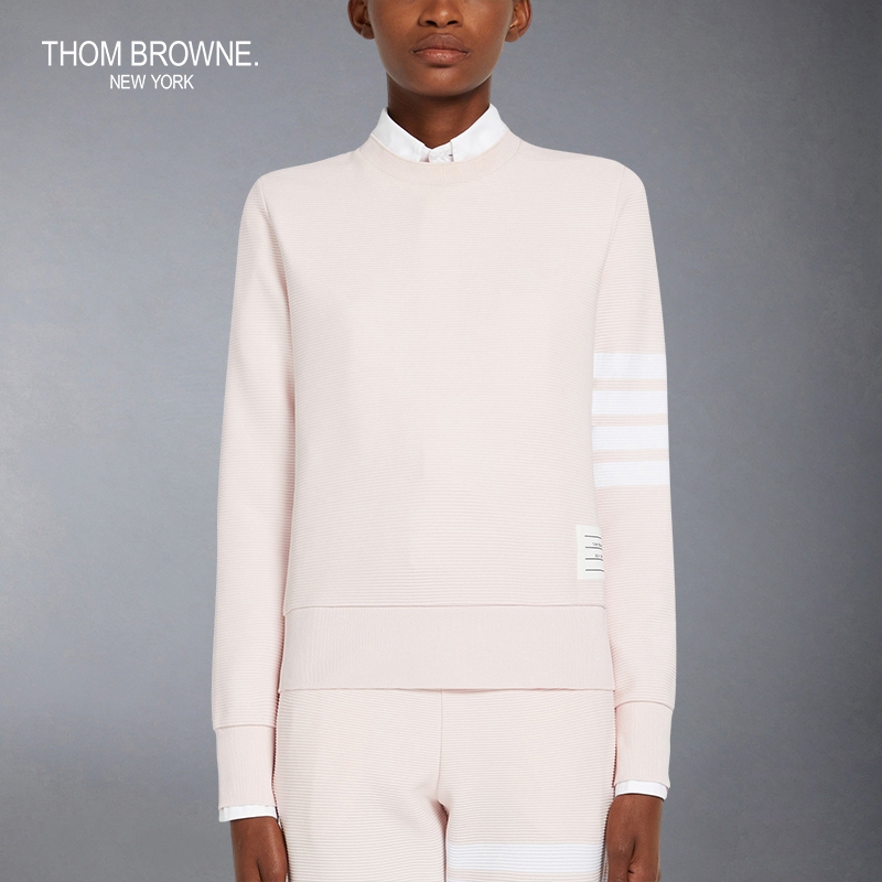 女士四条纹运动衫ThomBrowne