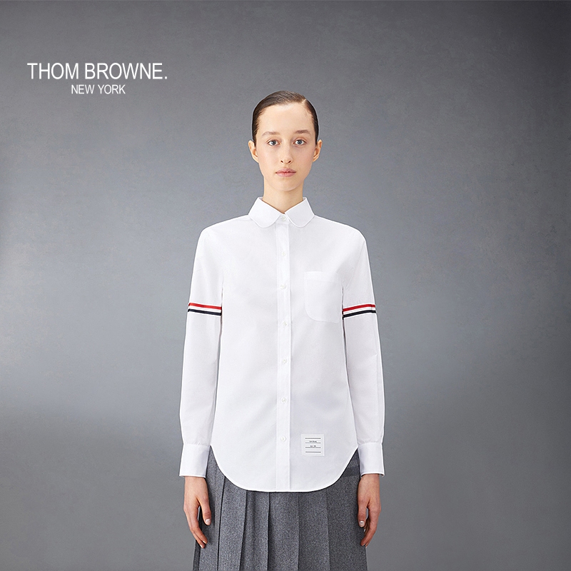 纯棉女士衬衫ThomBrowne夏季