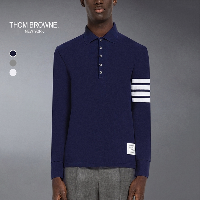 新品长袖POLO衫ThomBrowne